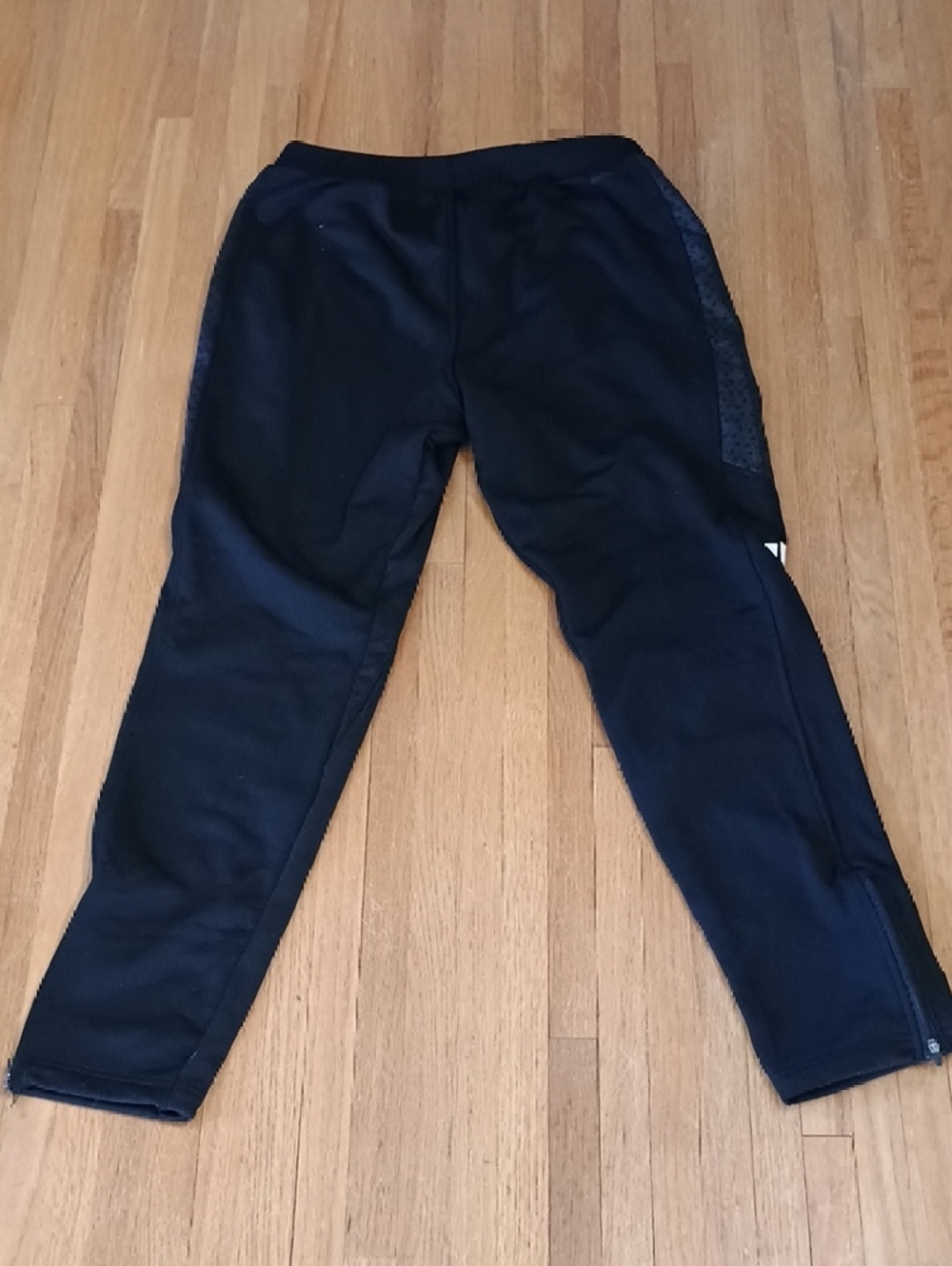 adidas Black Joggers with Dark Gray Side Panels - Picture 6 of 6